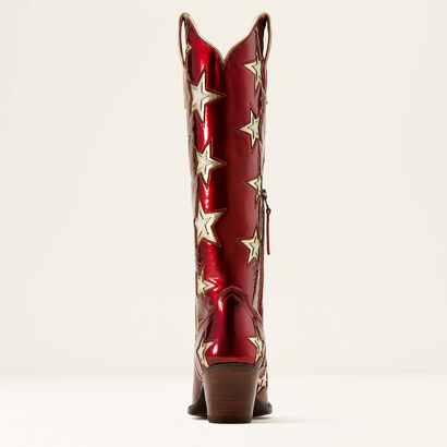 Casanova Star X Toe Western Boot Heel
