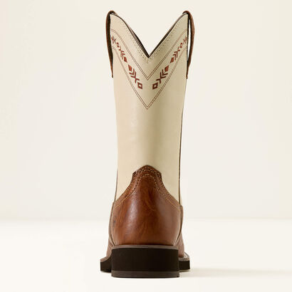 Kearney Round Toe Western Boot Heel