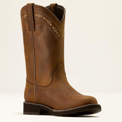 Kearney Round Toe Western Boot Medial