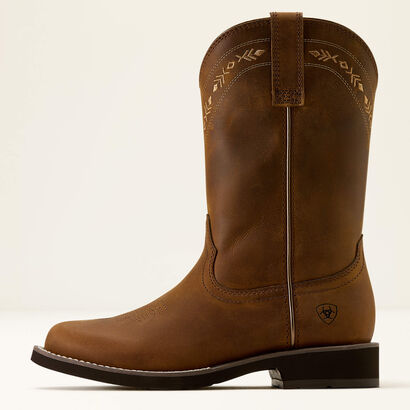 Kearney Round Toe Western Boot Side