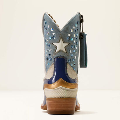 Superstarz X Toe Western Boot Heel