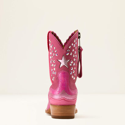 Superstarz X Toe Western Boot Heel