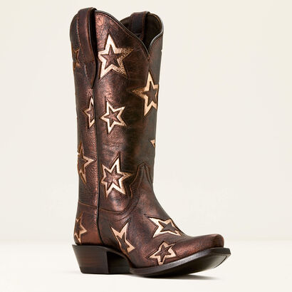 Hazen Star X Toe Western Boot Medial