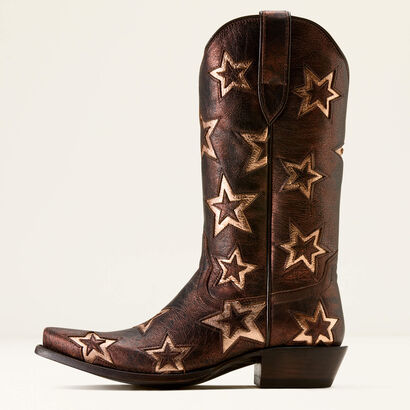 Hazen Star X Toe Western Boot Side