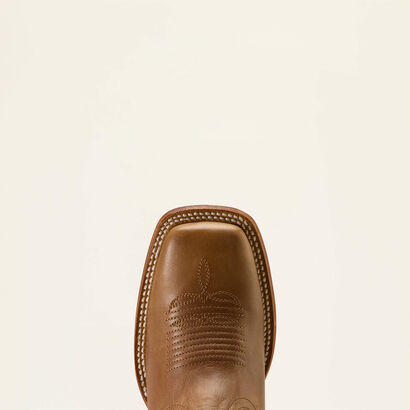 County Lane Wide Square Toe Western Boot Toe