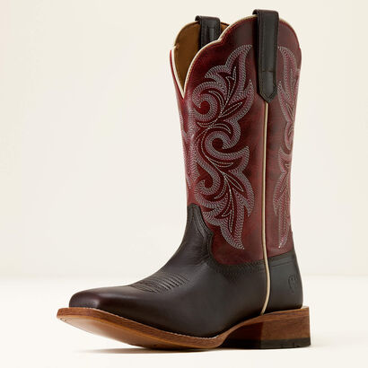 County Lane Wide Square Toe Western Boot