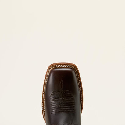 County Lane Wide Square Toe Western Boot Toe