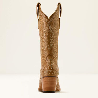Amora X Toe Western Boot Heel