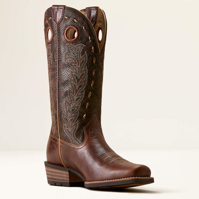 Lucera Narrow Cutter Toe Western Boot Medial