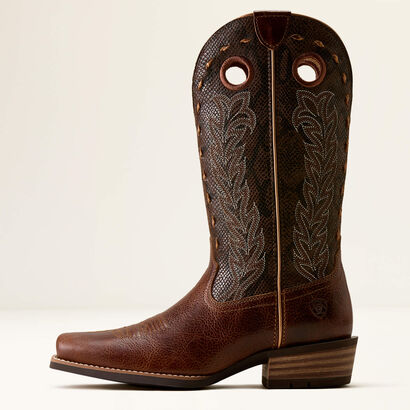 Lucera Narrow Cutter Toe Western Boot Side