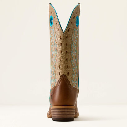Lucera Narrow Cutter Toe Western Boot Heel