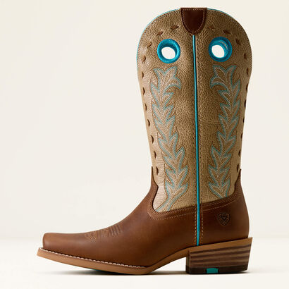Lucera Narrow Cutter Toe Western Boot Side
