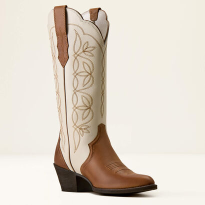 Heritage Blossom J Toe Western Boot Medial