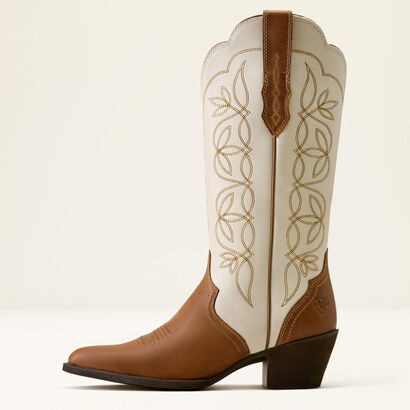 Heritage Blossom J Toe Western Boot Side