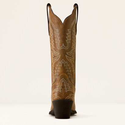 Round Up Collins D Toe Western Boot Heel