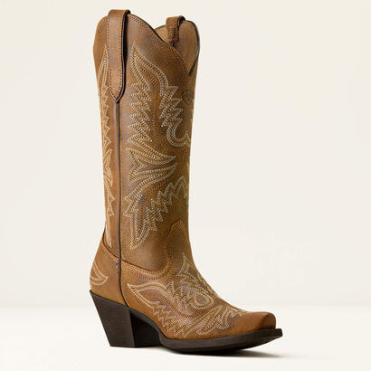 Round Up Collins D Toe Western Boot Medial