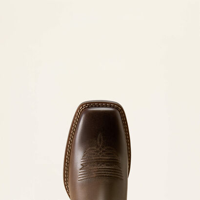 Round Up Filly Wide Square Toe Western Boot Toe