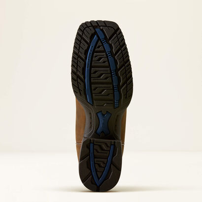 Hybrid Ranchwork Wide Square Toe Western Boot Sole