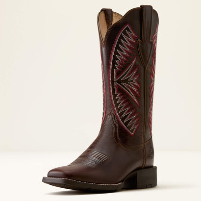 Round Up Ruidoso Wide Square Toe Western Boot