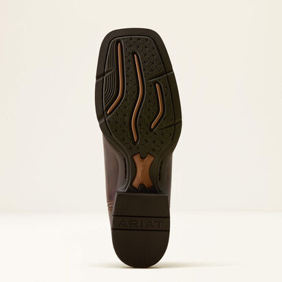 Round Up Ruidoso Wide Square Toe Western Boot Sole