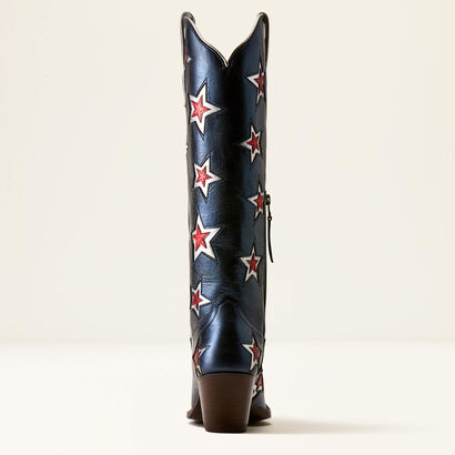 Casanova Star X Toe Western Boot Heel