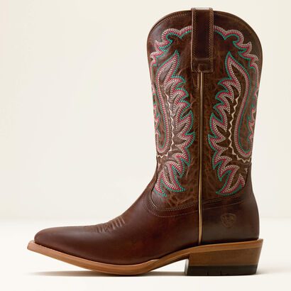 Futurity Rey French Toe Western Boot Side