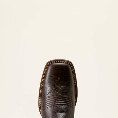 Round Up Holly Wide Square Toe Western Boot Toe