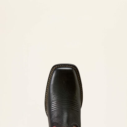 Round Up Holly Wide Square Toe Western Boot Toe