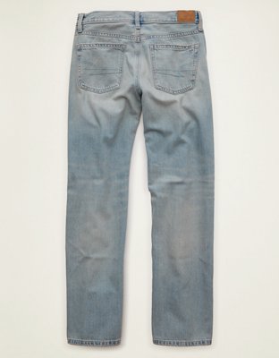 AE Low-Rise Classic Straight Jean - Light Tinted Wash