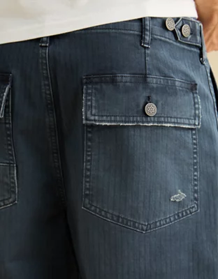 AE Flex Loose Fit Lived-In Utility Pant - Navy