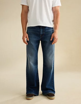 AE Baggy Bootcut Jean - Blue
