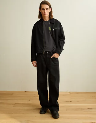 AE x Lamine Yamal Ultra Baggy Jean - Black