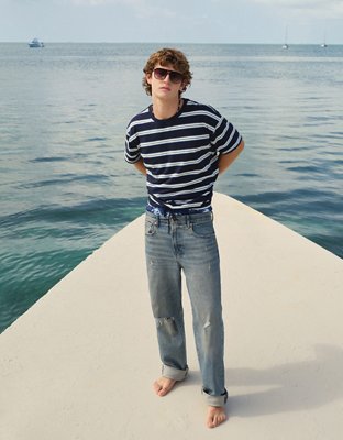 AE Loose Jean - Horizon Blue