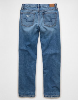 AE Low-Rise Classic Straight Jean - Medium Wash