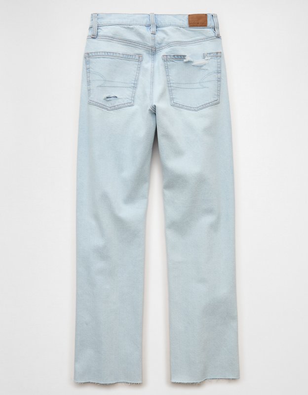 AE High-Waisted Straight Jean - Faded Light