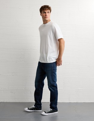 AE Athletic Straight Jean - Authentic Dark Indigo