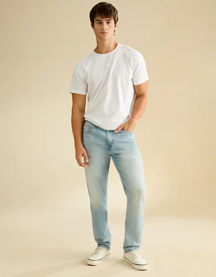 AE Athletic Straight Jean - Soft Blue