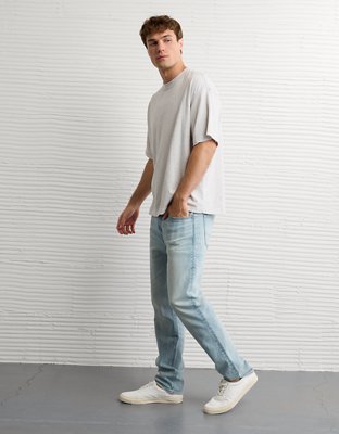 AE Athletic Straight Jean - Skylight