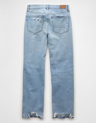 AE Low-Rise Baggy Straight Jean - Light Vintage