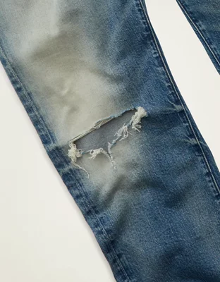 AE Slim Straight Jean - Medium Tinted Indigo