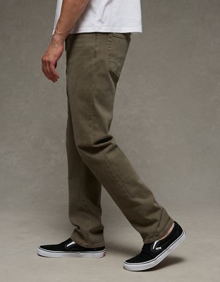 AE Slim Straight Jean - Dusty Sage
