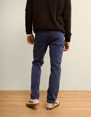 AE Slim Straight Jean - Deep Sea Blue