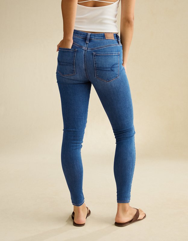 AE High-Waisted Jegging - Brilliant Blue