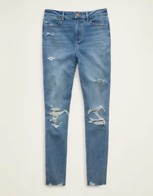 AE High-Waisted Jegging - Medium Indigo