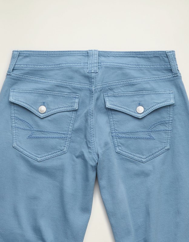 AE Low-Rise Ultra Wide-Leg Pant - Blue