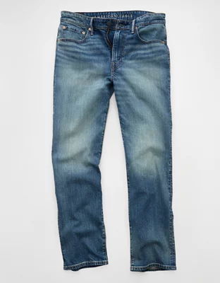 AE Relaxed Straight Jean - Tinted Medium