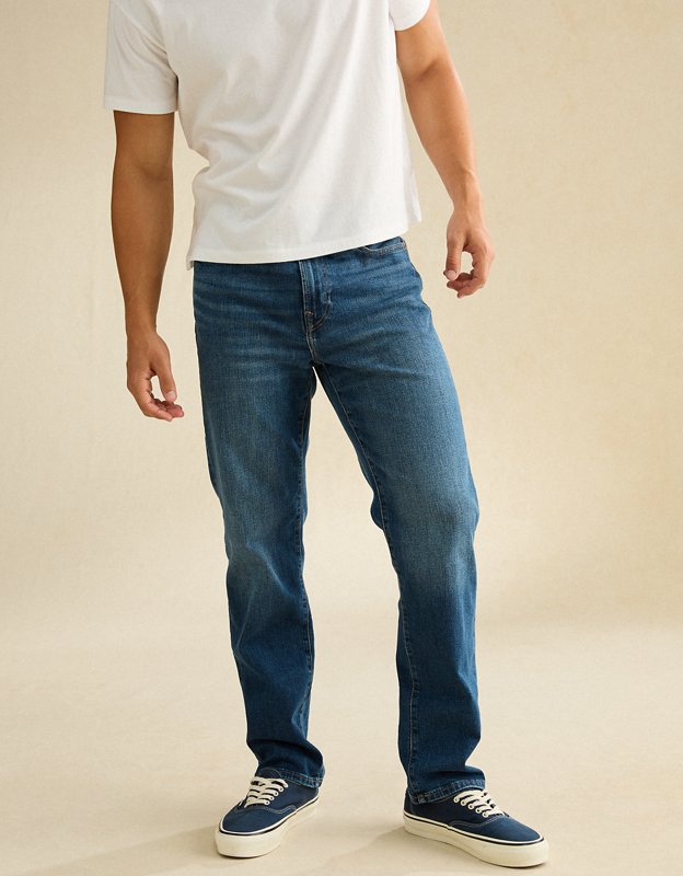 AE Athletic Straight Jean - Light Wash