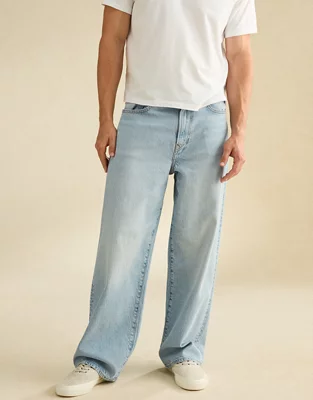 AE Ultra Baggy Jean - Light Blue