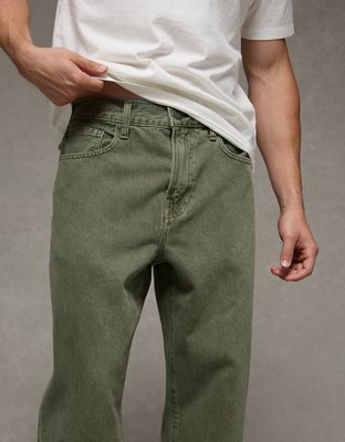 AE Loose Jean - Olive Moss