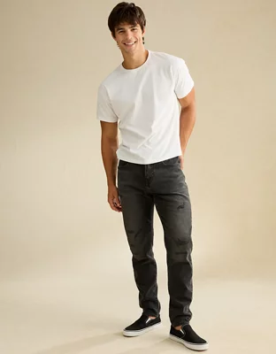 AE Athletic Fit Jean - Black Slash